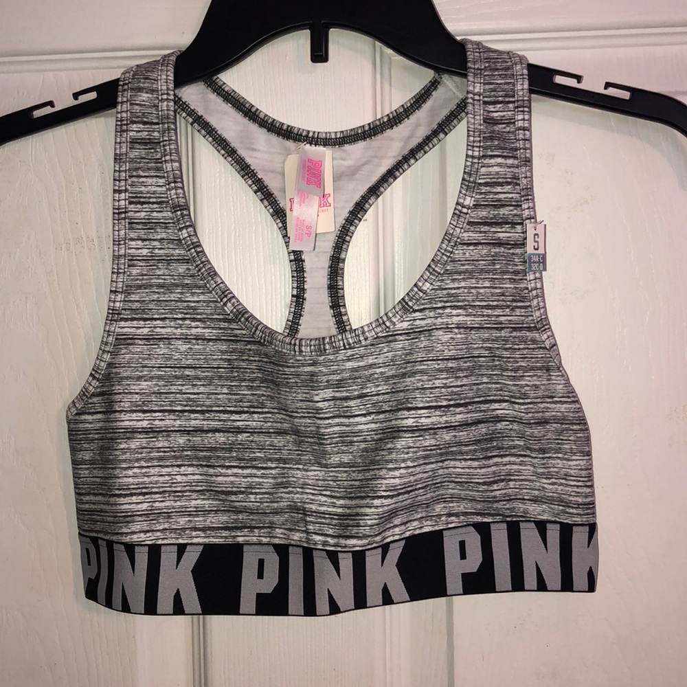 NWT PINK Racerback Sports Bra